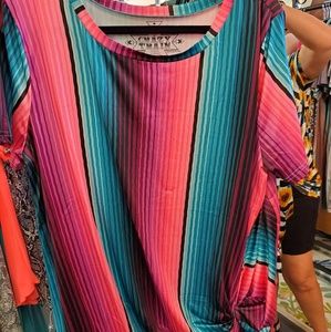 Crazy Train Serepe Knot Top